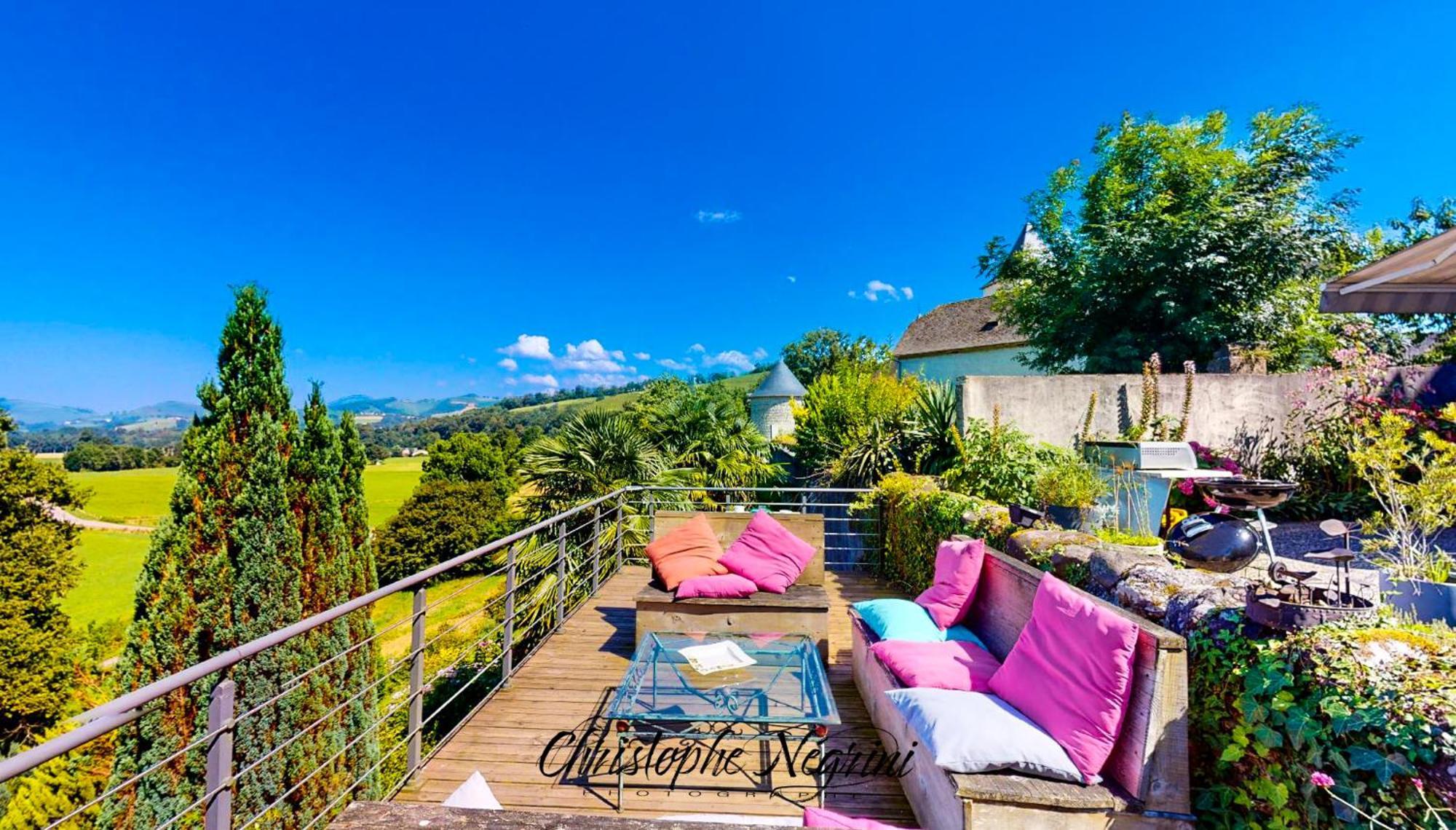 Chateau Porthos Tranquillite Des Pyrenees Lanne-en-Baretous المظهر الخارجي الصورة